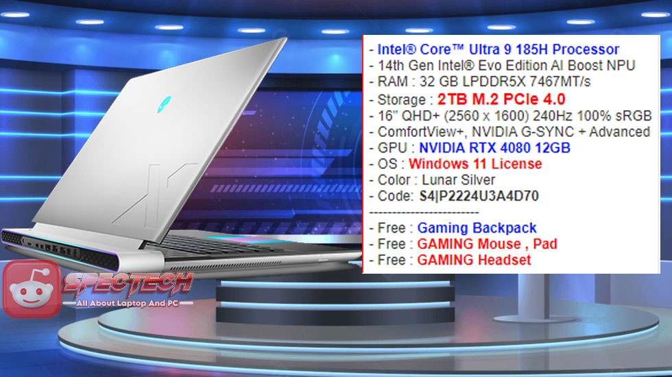 Alienware X16 R2 Laptop Gaming Super Ngebut di Kelasnya