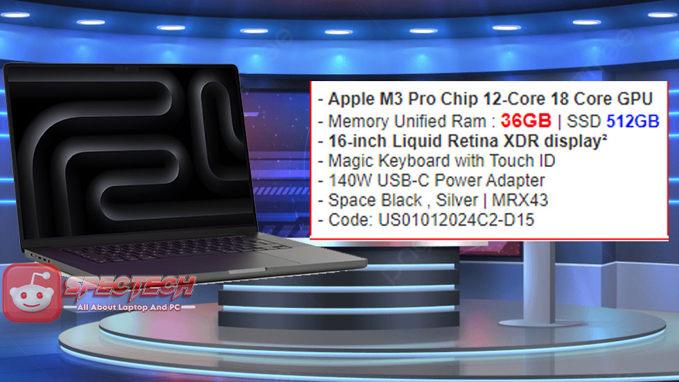 MacBook Pro 16" M3 Pro: Performa Tinggi dalam Desain Ikonik