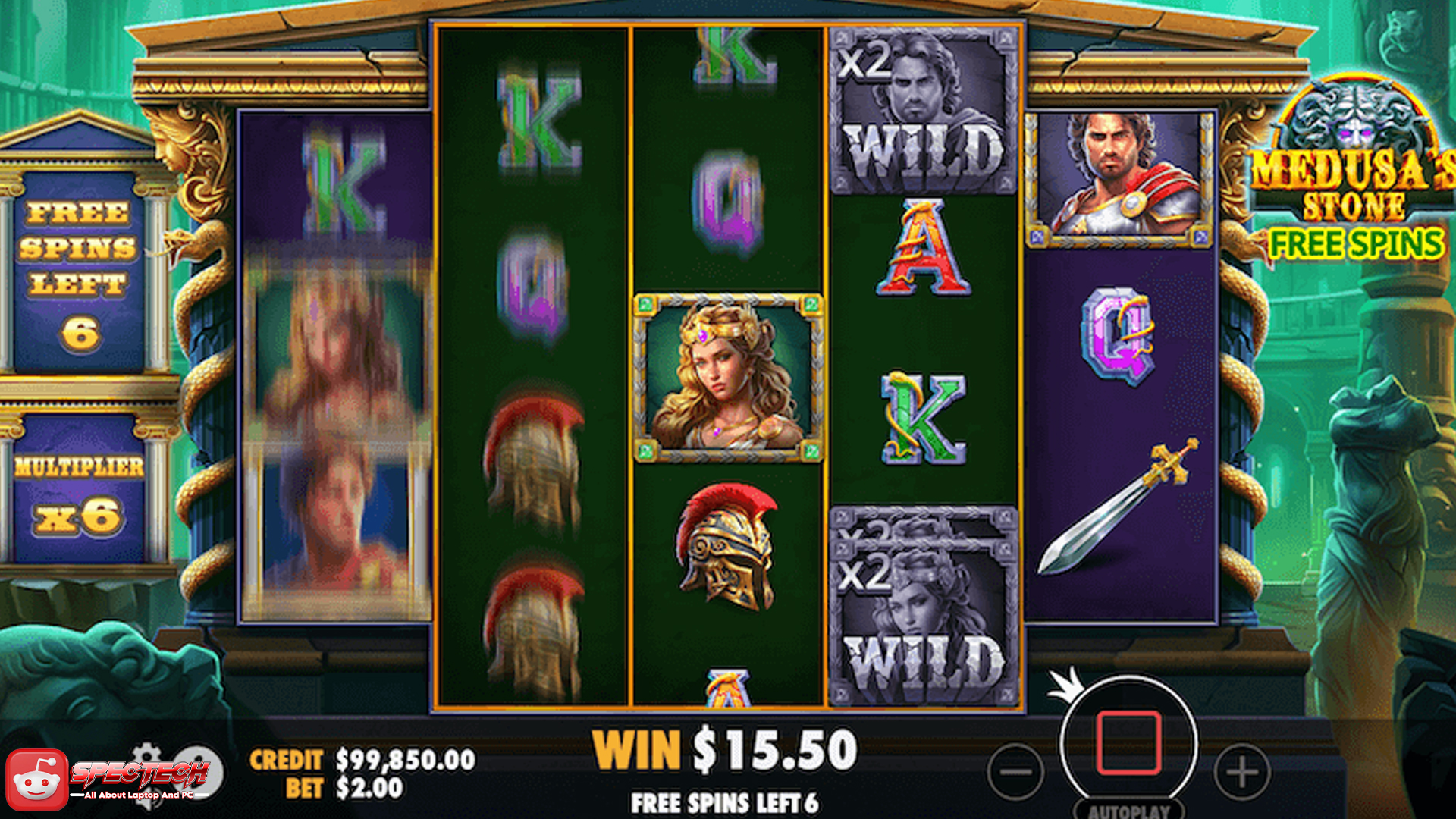 Bermain Slot Medusa's Stone, Dapatkan Hadiah Menggiurkan