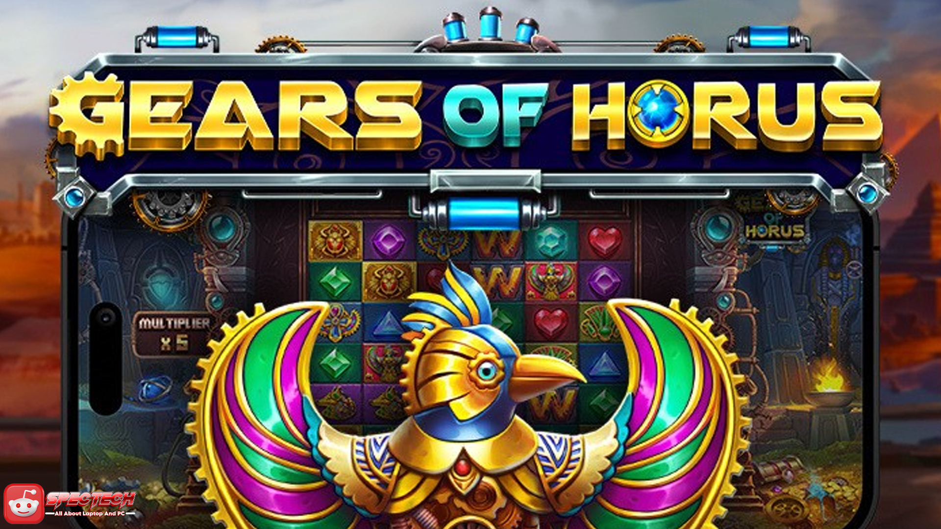 Jackpot Jumbo Menanti di Gears Of Horus Game Slot Online