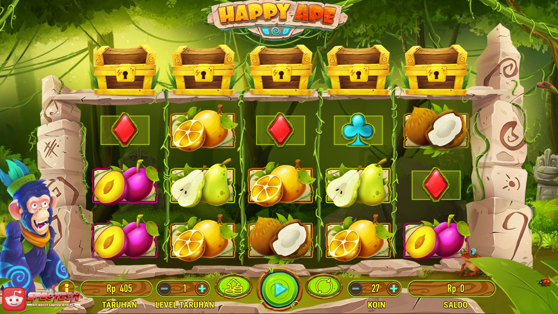Nikmati Kegacoran Saat Main Happy Ape Hanya di Situs Gacor