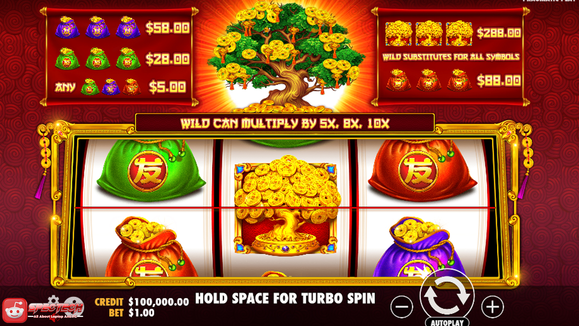 Main Tree Of Riches di Situs Gacor Auto Tambah Saldo Terus