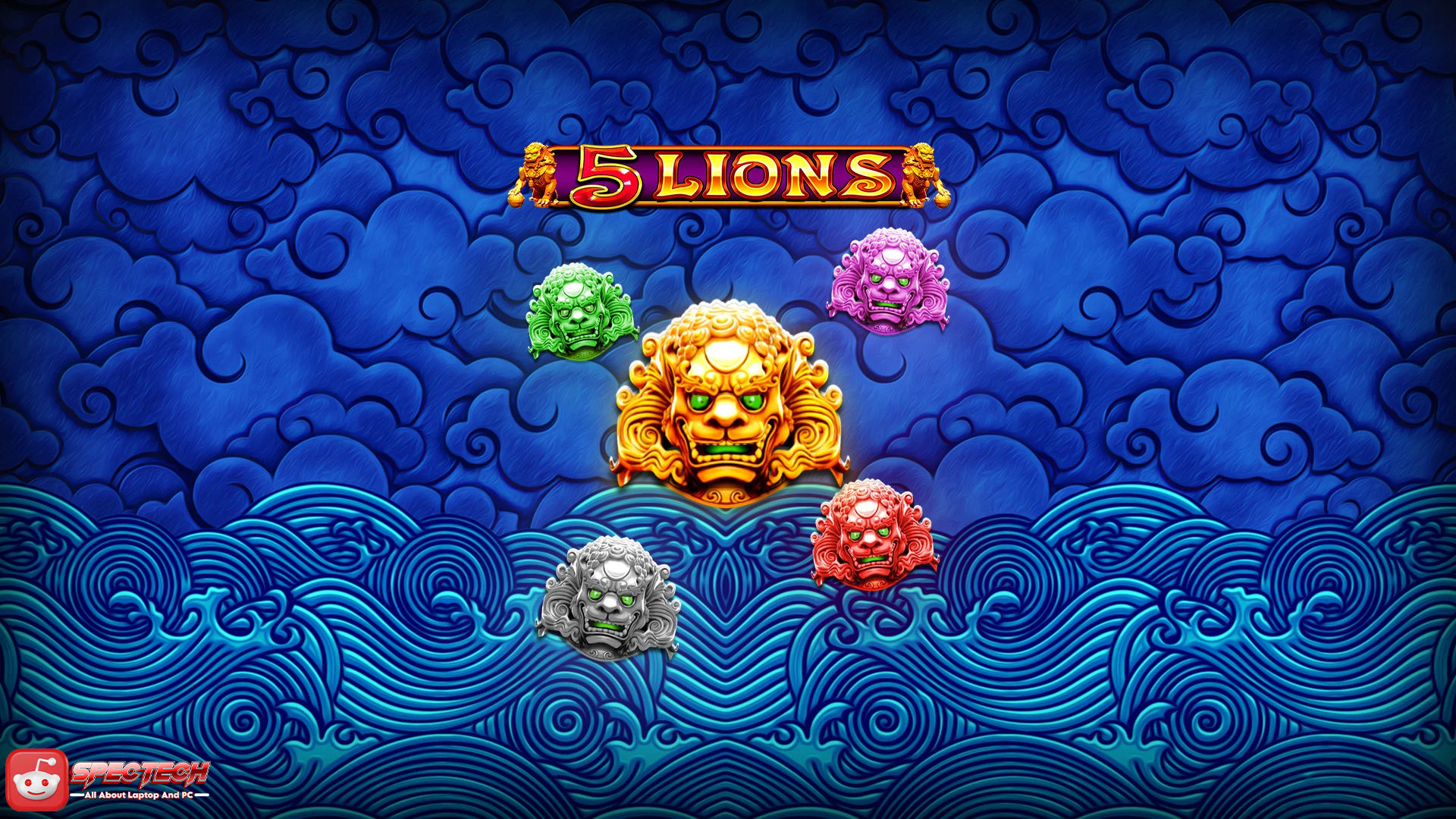 5 Lions di Slot Server Thailand dengan Hadiah Besar Sekali