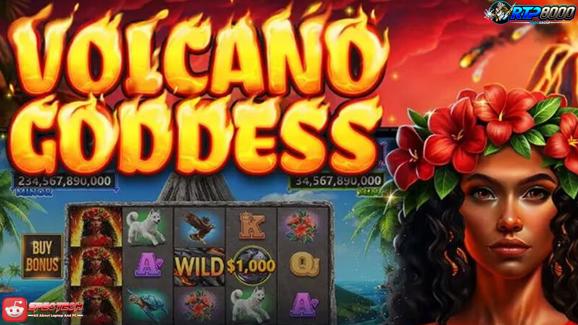 Volcano Goddess Meletup Dahsyat via Link Alternatif Rtp8000