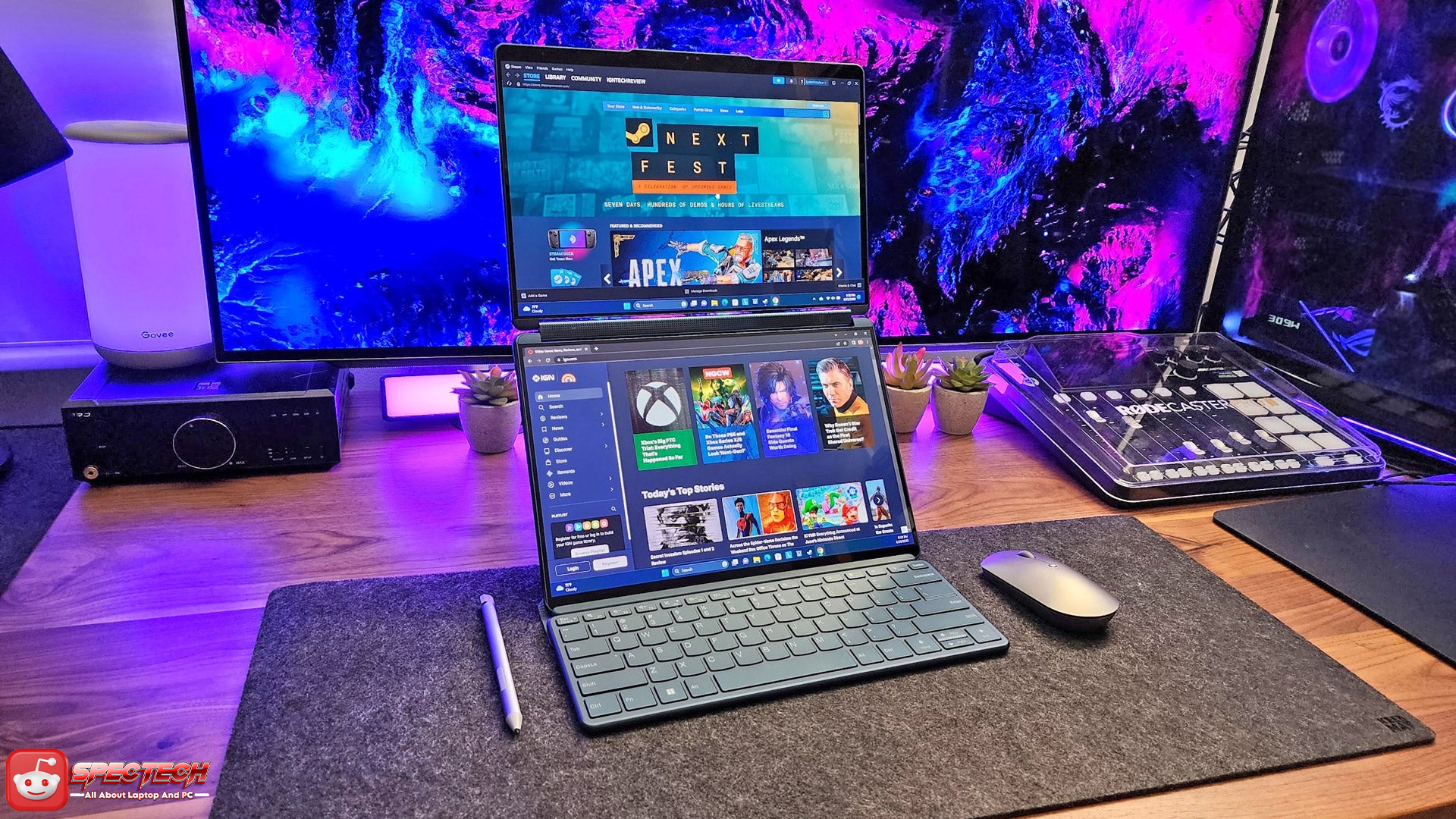 Lenovo Yoga Book 9i: Laptop Hybrid untuk Generasi Kreatif