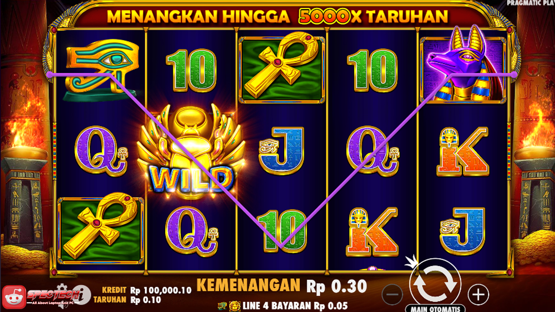 Waktu Tepat Main Slot Gacor Ancient Egypt Classic Bikin Tajir