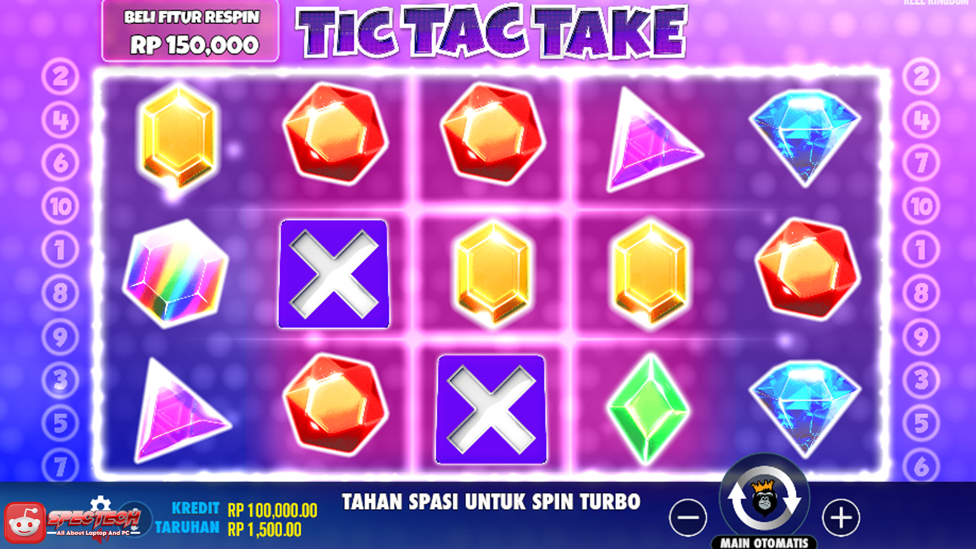 Dari 10K Jadi Jutaan! Begini Cara Main Slot Online Tic Tac Take
