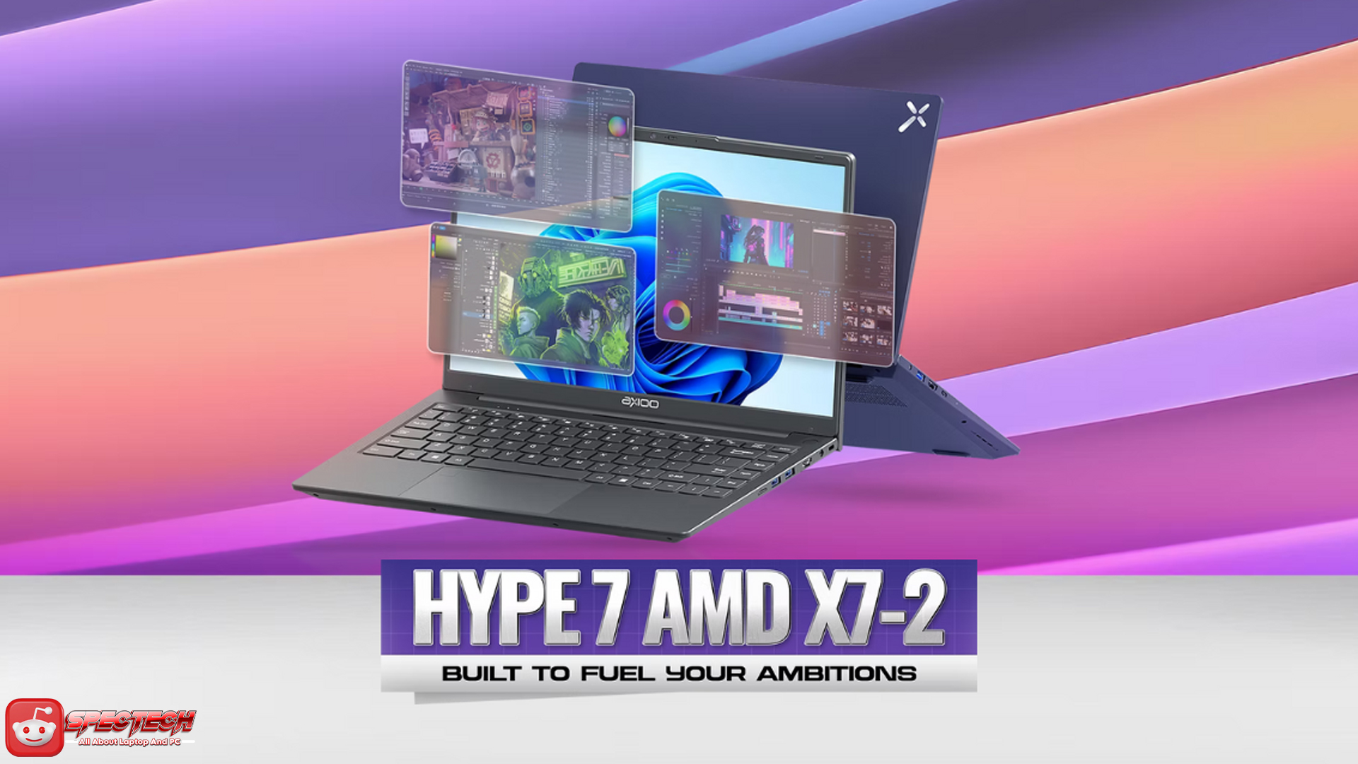 Axioo Hype 7 AMD X7-2: Perpaduan Kinerja dan Desain Menarik