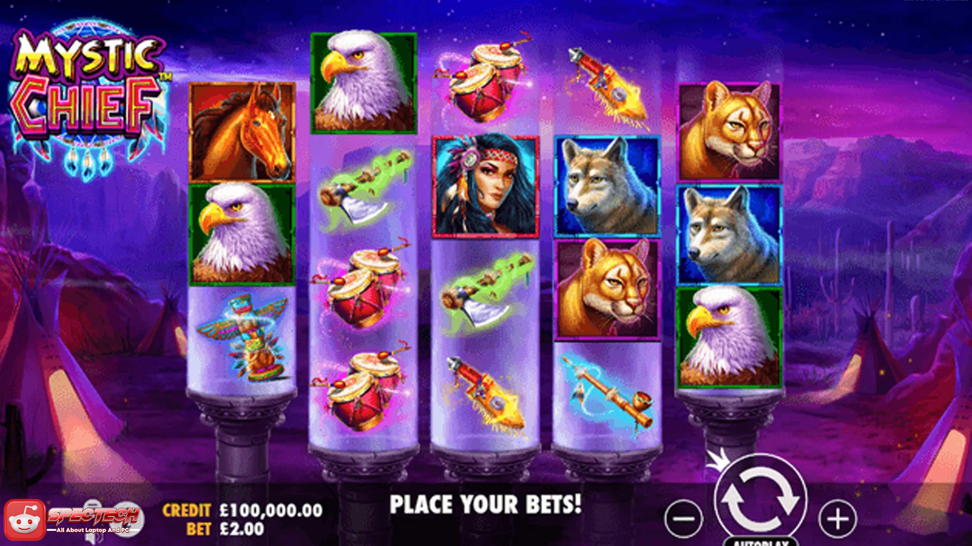 Mega Wild Expanding Mystic Chief: Bisa 5 Reel Penuh Gila!