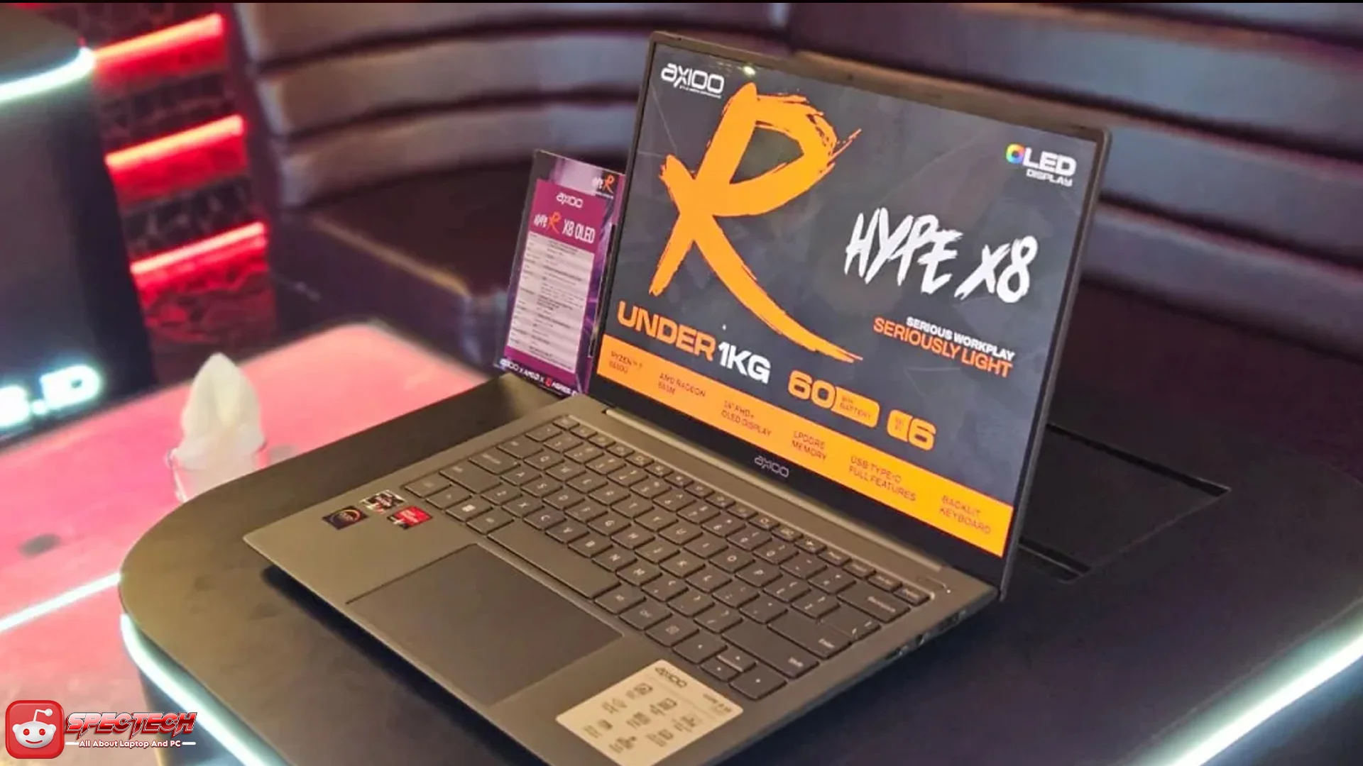 Axioo Hype R X8 OLED Dan Fitur Yang Layak Diapresiasi