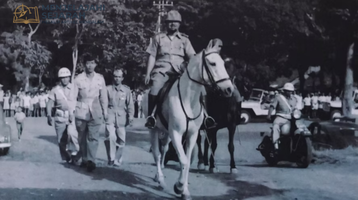 Potret Gatot Soebroto, tokoh militer dan Pahlawan Kemerdekaan Nasional Indonesia.
